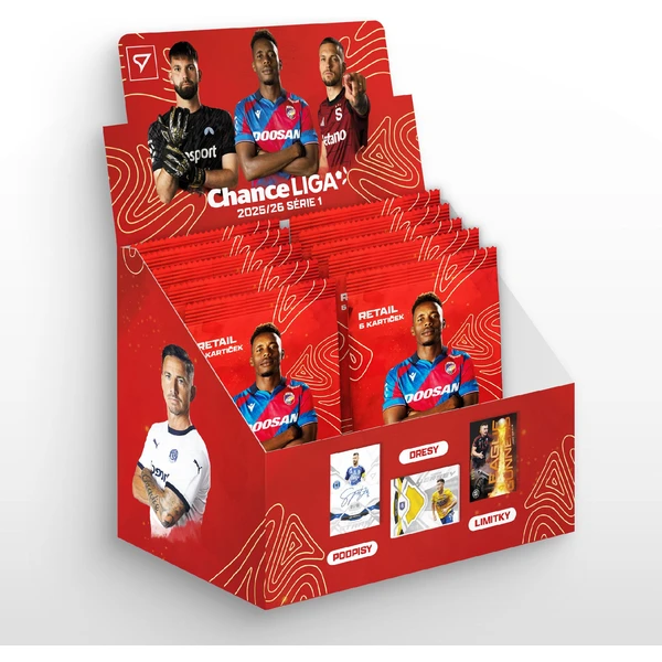 Fotbalové karty SportZoo Chance Liga 2025/26 - 1. série Retail balíček - Fotbalové karty - Obrázek 0LKJ000K01