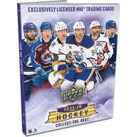 Hokejové karty 2025/26 Upper Deck Series 1 Starter Kit (album + karty) - Hokejové karty