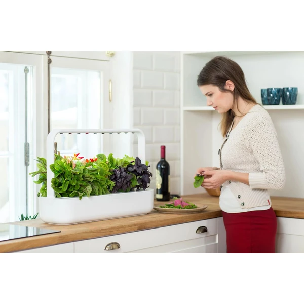 Click and Grow Smart Garden 9 PRO chytrý květináč bílý - Květináče - Obrázek 0MF3G00101