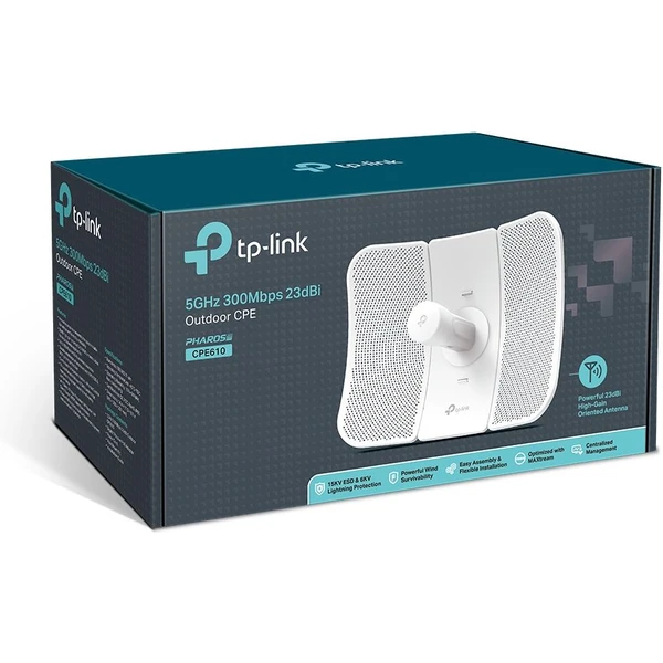 TP-Link CPE610 venkovní access point bílý - Access pointy - Obrázek 0MISF00101