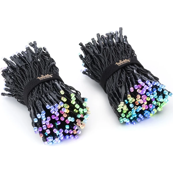 Twinkly Strings Multi-Color chytré žárovky na stromeček 400 Ks 32m černý kabel - Svítidla - Obrázek 0N2J000401