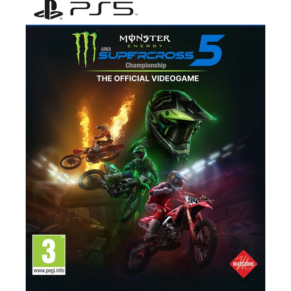 Monster Energy Supercross 5 (PS5)