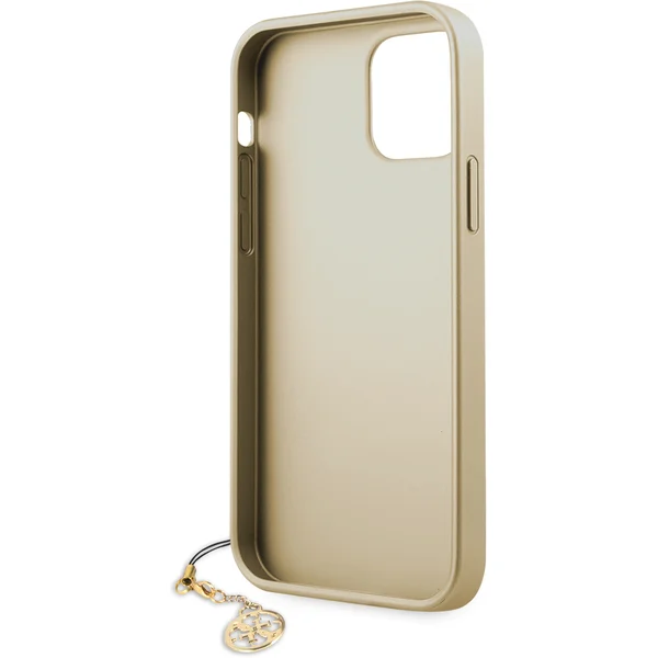 Guess 4G Charms kryt iPhone 12/12 Pro 6.1" hnědý - Pouzdra - Obrázek 0NRN500301