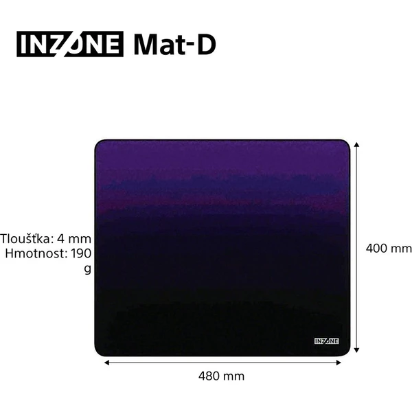 Sony INZONE Mat D herní podložka pod myš - Podložky - Obrázek 0QBH000K01