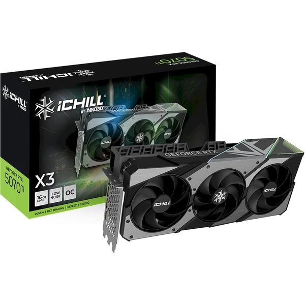 INNO3D NVIDIA GeForce RTX 5070 Ti iChill X3 16GB GDDR7 - Grafické karty - Obrázek 0QWH000K01