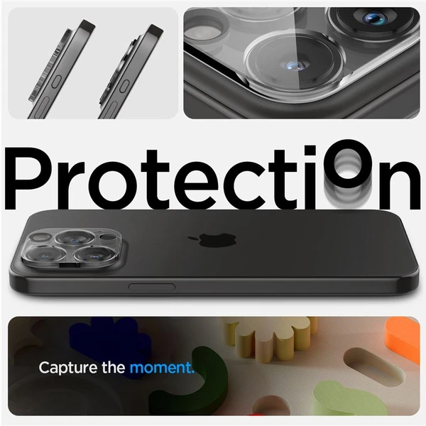 Spigen Glass tR Optik 2 Pack skla iPhone 16 Pro/16 Pro Max/15 Pro/15 Pro Max/14 Pro/14 Pro Max - Ochranné folie a skla - Obrázek 0R09000601