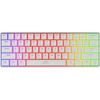 GENESIS THOR 660 G2 bezdrátová herní klávesnice bílá (Gateron Brown) - Klávesnice
