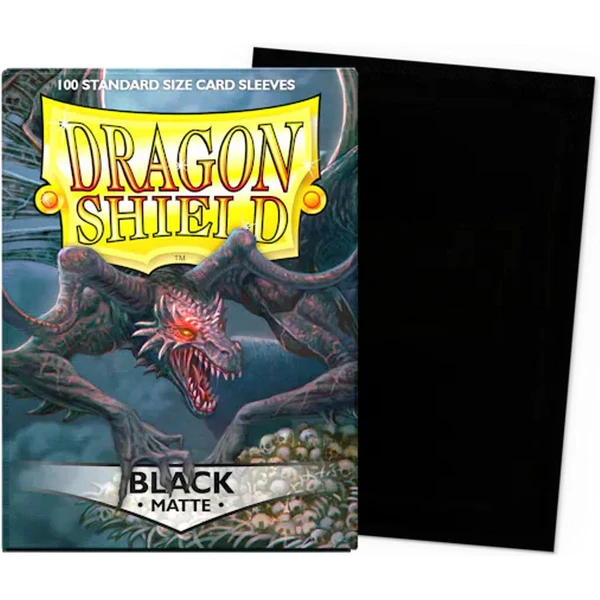 Dragon Shield Standard obaly na karty matně černé (100 obalů) - Obaly na karty - Obrázek 0U3G000K01