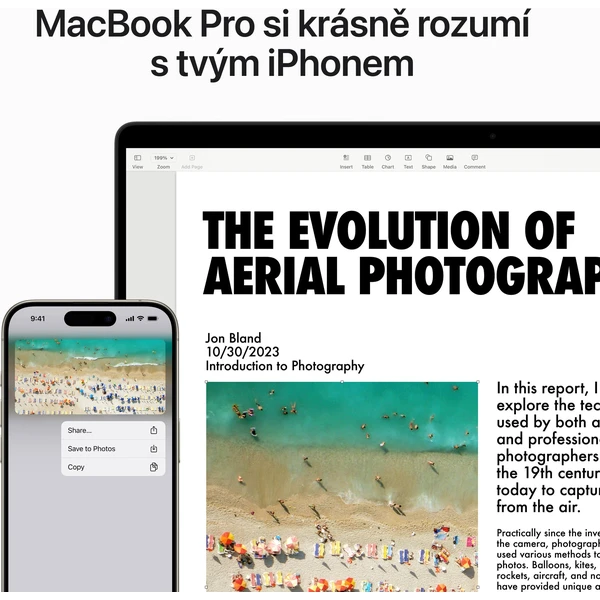 Apple MacBook Pro 14" / M3 / 8GB / 512GB / stříbrný - Notebooky - Obrázek 0UC0000L01