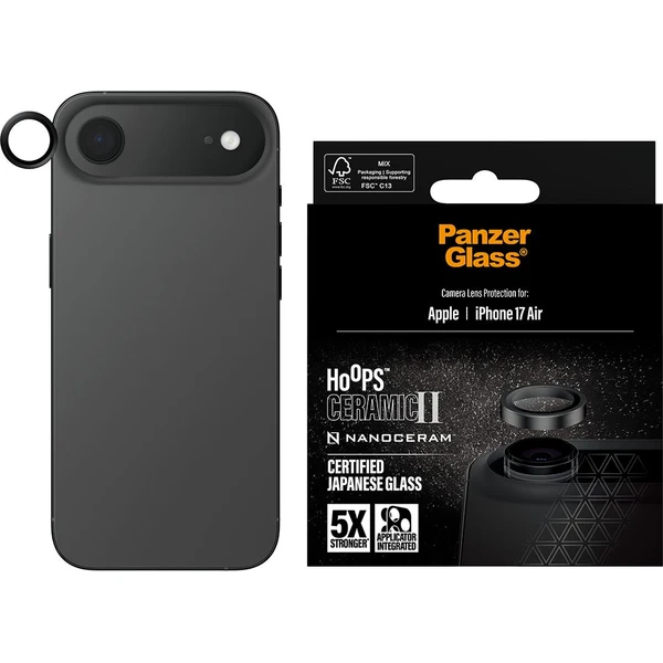 PanzerGlass® Hoops Ceramic II skla Apple iPhone Air - Ochranné folie a skla - Obrázek 0UEH000K01