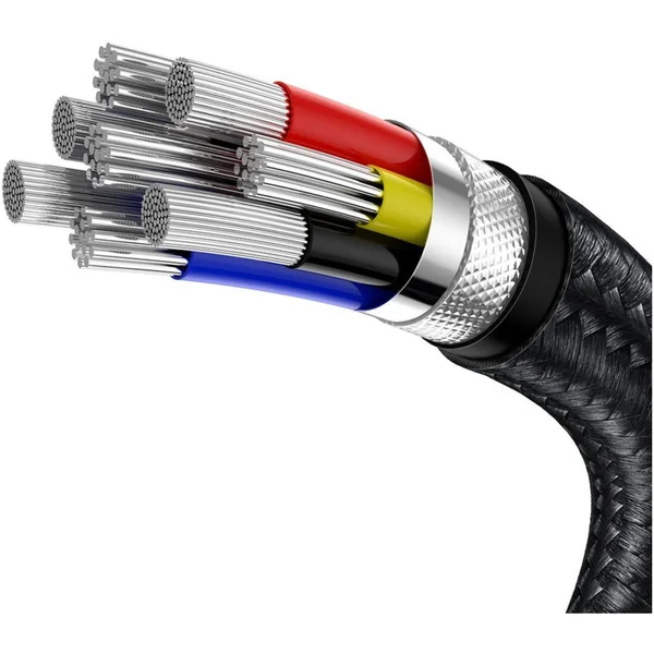 Baseus Cafule USB-C/USB-C napájecí kabel 100W 2m černý - Kabely a redukce - Obrázek 0UKGF00101