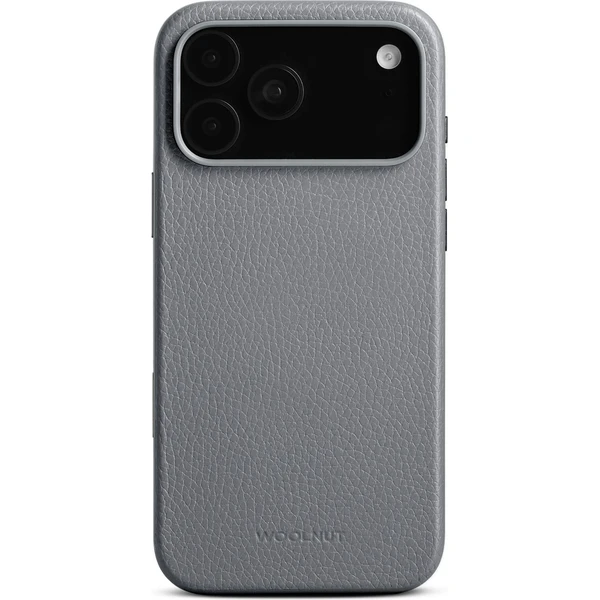 Woolnut MagSafe kožený kryt iPhone 17 Pro Max šedý - Pouzdra - Obrázek 0VLH000K01