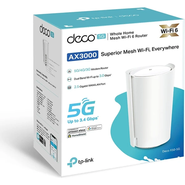 TP-Link Deco X50-5G 1ks meshový systém - Mesh systémy - Obrázek 0Y55000P01