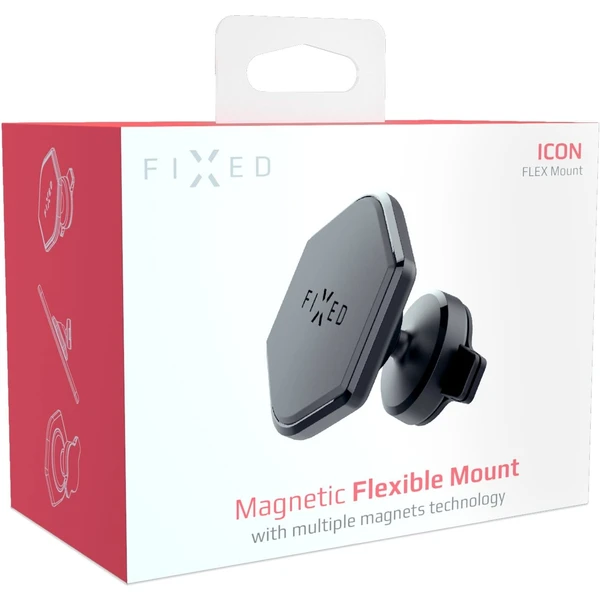 FIXED IconFlex magnetický držák na palubní desku s kloubem černý - Držáky - Obrázek 0ZG2000301