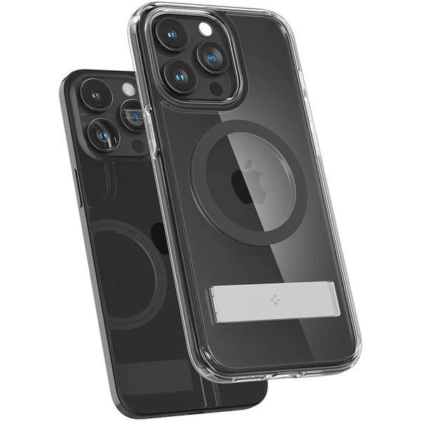 Spigen Ultra Hybrid S MagFit kryt iPhone 15 Pro grafitový - Pouzdra - Obrázek 0ZT8000601
