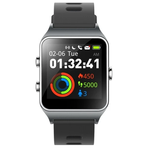 Sportovní Hodinky UMAX U-Band P1 PRO Silver - Chytré hodinky - Obrázek 0a0b584eab6a4ada88656b84572a31a6