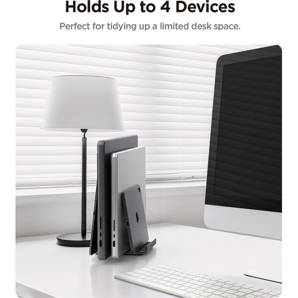 Spigen Vertical Laptop Stand (LD208S4) stojánek pro notebook/MacBook space gray - Stojánky - Obrázek 0a217426c4cb4f91a71e8e1ed9c5ecad