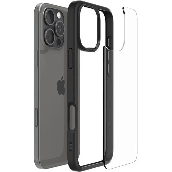 Spigen Ultra Hybrid kryt iPhone 16 Pro matte black - Pouzdra - Obrázek 0aa4210ec73a4141a30541367f7a49cd