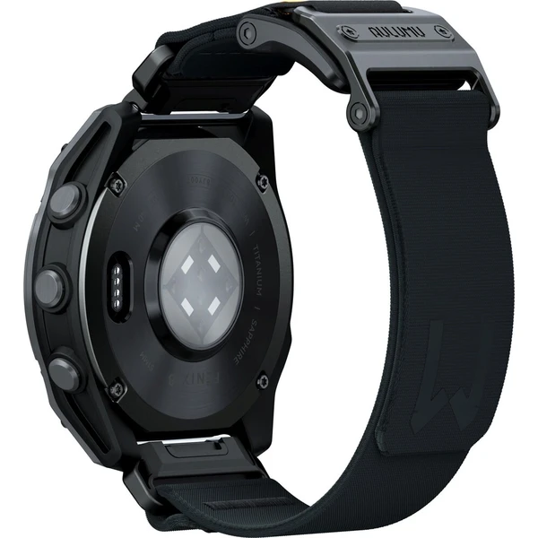 Aulumu C11 Mag-Buckle Slim řemínek Garmin Watch (QuickFit 22mm) Black Buckle/Black Strap - Řemínky - Obrázek 0abe9941502e4a8db01f5a78d4fd9eba