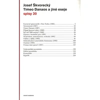 Timeo Danaos a jiné eseje (spisy - svazek 30) - E-kniha