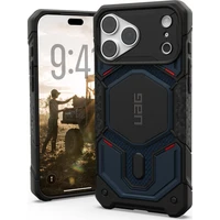UAG Monarch Pro MagSafe Kevlar kryt iPhone 18 Pro Max/17 Pro Max modrý - Pouzdra