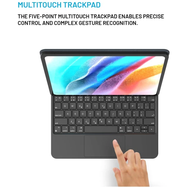 FIXED Typee pouzdro s bezdrátovou klávesnicí iPad Pro 11" (18-22)/iPad Air 11" (20-26), CZ, černá - Pouzdra s klávesnicí - Obrázek 0adb2a002d414b45a3129b7646e981cd