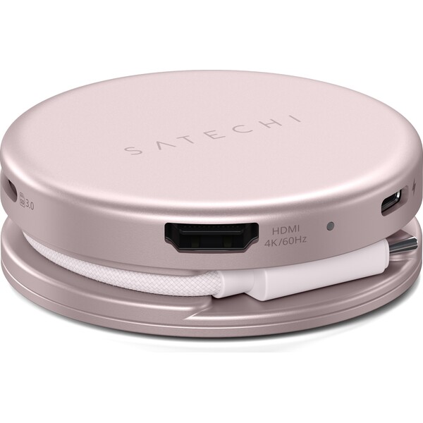 Satechi OntheGo 5-in-1 Multiport Adapter (MacBook Neo) ruměný - USB huby - Obrázek 0ae7e87129884290af2c4cfb14971b3d