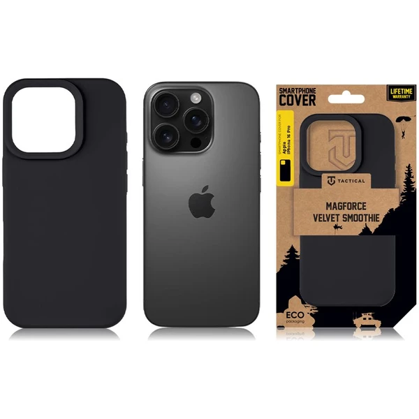 Tactical MagForce Velvet Smoothie Kryt pro Apple iPhone 16 Pro Asphalt - Pouzdra - Obrázek 0af5272f9b5d4e0e9ea5c6ed482e1e42