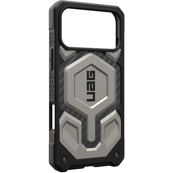UAG Monarch Pro MagSafe Titanium kryt iPhone 17 Pro Max stříbrný - Pouzdra - Obrázek 0b01c25d367d456d8a7afdab5ebd903d