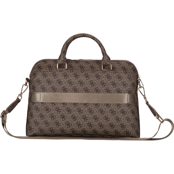 Guess PU 4G Triangle Logo taška na notebook 13-15" hnědá - Kabelky - Obrázek 0b309c5e530d4b9fb240749e5813fc07