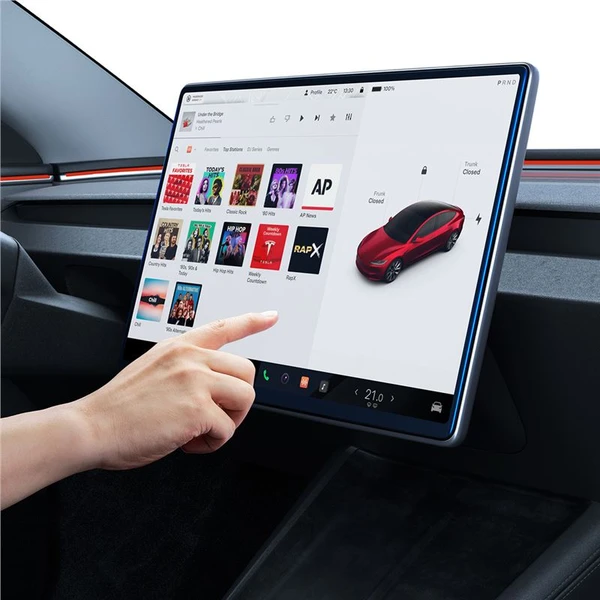 Spigen EZ Fit Anti Glare Screen Protector tvrzené sklo Tesla Model 3 Highland 2024 - Ochranné folie a skla - Obrázek 0b635466979a46109427664f257a1a55
