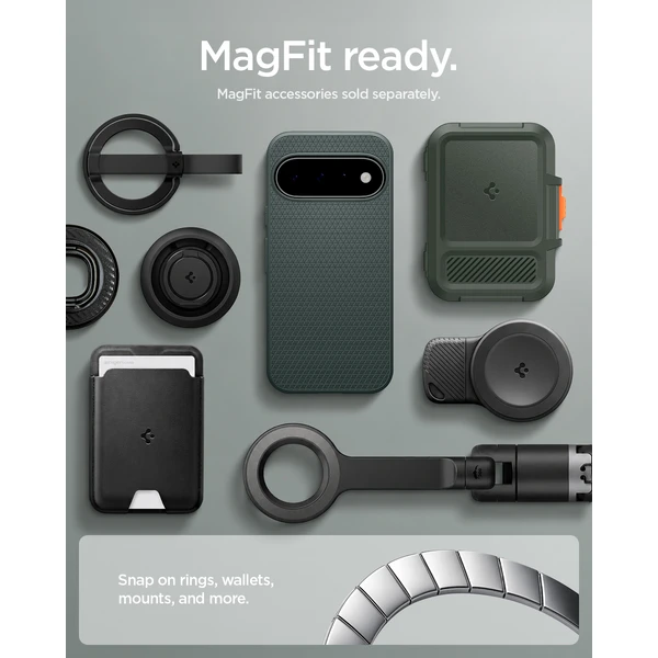 Spigen Liquid Air MagSafe kryt Google Pixel 11 abyss green - Pouzdra - Obrázek 0bc2e0217f5741fa963159aa3b1f66fe