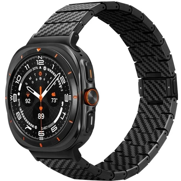 Pitaka Carbon Fiber Strap řemínek Samsung Galaxy Watch Ultra černý - Řemínky - Obrázek 0bc356d206ee4683bb80389f74daa6e9