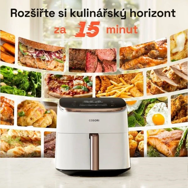 Cosori TurboBlaze Pro horkovzdušná fritéza 6,2l bílá - Fritézy - Obrázek 0be1009ded8c410daf3dbca5320b194e