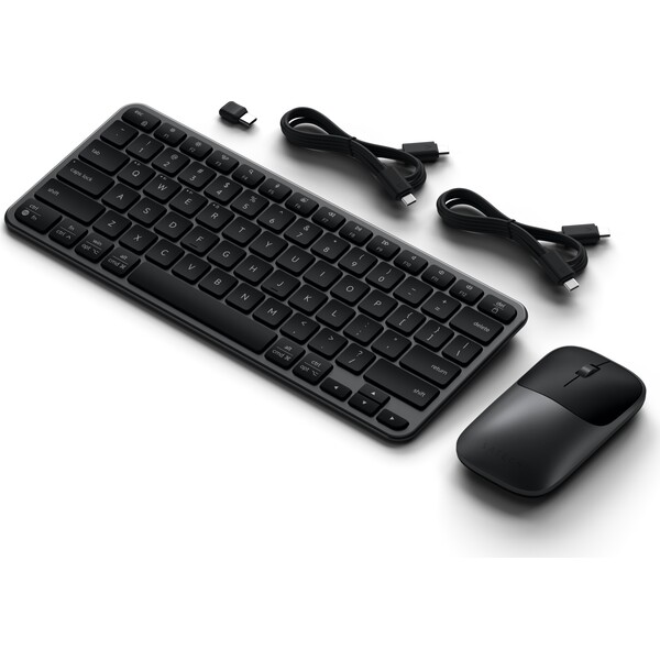 Satechi Slim CEX1 Wireless Combo klávesnice a myš (US English) vesmírně černá - Klávesnicové sety - Obrázek 0c0efb07dbeb413bbd93c4d783c0ad04