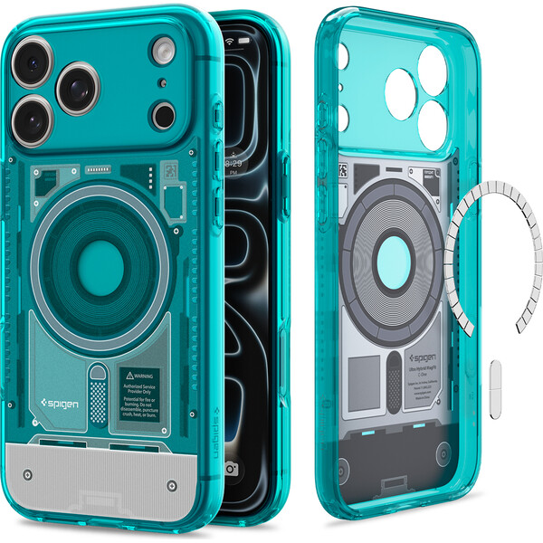 Spigen Ultra Hybrid MagSafe kryt iPhone 18 Pro Max/17 Pro Max c-one bondi blue