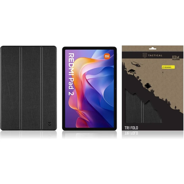 Tactical Book Tri Fold pouzdro Xiaomi Redmi Pad 2 černé - Pouzdra - Obrázek 0c56bb7e60314a88981b71065cadccfb