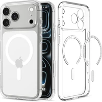 Spigen Ultra Hybrid MagSafe kryt iPhone 18 Pro Max/17 Pro Max clear white - Pouzdra