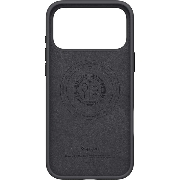 Spigen Silicone Fit MagSafe kryt iPhone 17 Pro black - Pouzdra - Obrázek 0c886dcdd6c345b6b017b27bf04f6fb4