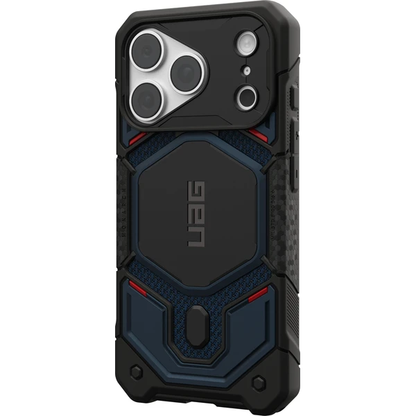 UAG Monarch Pro MagSafe Kevlar kryt iPhone 18 Pro/17 Pro modrý - Pouzdra - Obrázek 0ceac0ef6fc84a1580ac3e9b1e48ae00