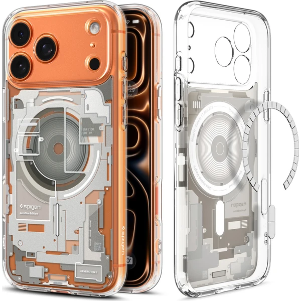 Spigen Ultra Hybrid MagSafe kryt iPhone 18 Pro/17 Pro zero one natural titanium - Pouzdra - Obrázek 0d0169311cab4ed9981c3a1b9de702ed