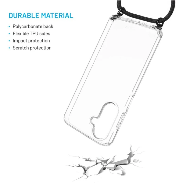 FIXED Pure Neck kryt s černou šňůrkou na krk pro Samsung Galaxy A26 5G - Pouzdra - Obrázek 0d017762977746809cb53446c99c7817