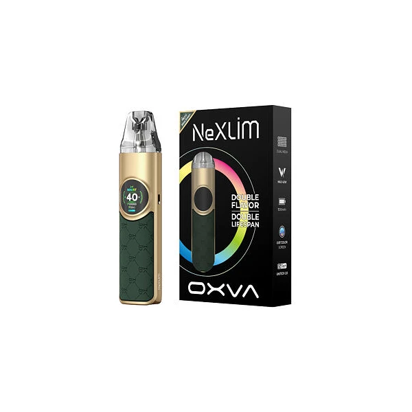 OXVA NeXLIM Pod Kit (Pine Green) - Elektronické cigarety - Obrázek 0d0b56e72fb64b97966d97b4ca3f39ed