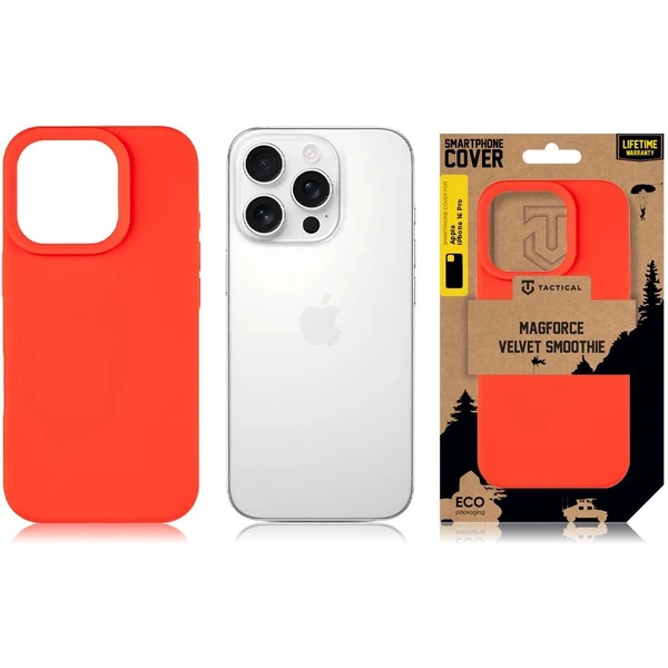 Tactical MagForce Velvet Smoothie Kryt pro Apple iPhone 16 Pro Chilli - Pouzdra - Obrázek 0d0d472314fb41f7aaa2cdcb1a94bb80