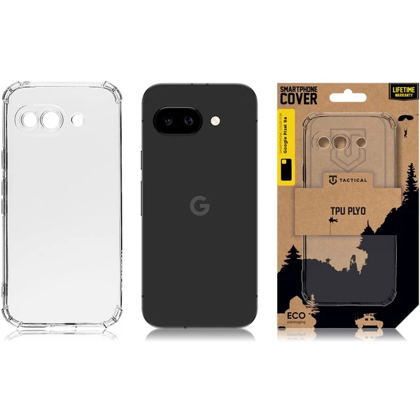 Tactical TPU Plyo kryt Google Pixel 9a čirý - Pouzdra - Obrázek 0d470eb0950a425494cde62f7a34812b