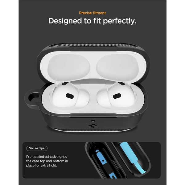 Spigen Rugged Armor pouzdro AirPods Pro 3 matte black - Pouzdra - Obrázek 0d7c9f5508004bd1aa8c95b0f14cf080