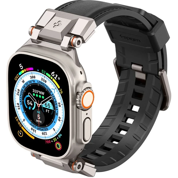 Spigen DuraPro Armor PU řemínek Apple Watch Ultra 49/45/44/42mm černý - Řemínky - Obrázek 0d8687e5f53b4a17bfd3fa79fb377925