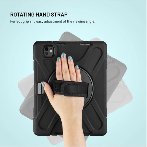 FIXED Rugged Tab Case odolné pouzdro se stojánkem iPad Pro 11" (2025) černé - Pouzdra - Obrázek 0d880682bae546e8876ba8c137e605ad