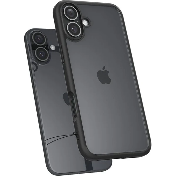Spigen Ultra Hybrid kryt iPhone 16 matte black - Pouzdra - Obrázek 0d92ae95536f49a5bc7924fd0c29cbab
