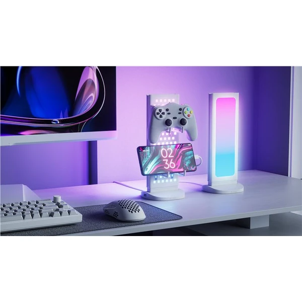 Nanoleaf Pegboard Desk Dock stolní dokovací stanice bílá - Chytrá osvětlení - Obrázek 0db4041c69664bb593af33b7aee11630